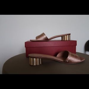 Salvatore Ferragamo low heel slippers